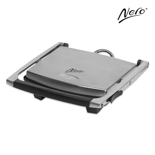 Nero Stainless Steel Sandwich Press 4 Slice