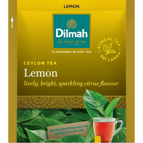 500 x Lemon Dilmah Tea Bags - Individually Wrapped