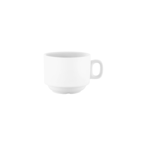 12 x Vitroceram Stackable Cup 225ml White