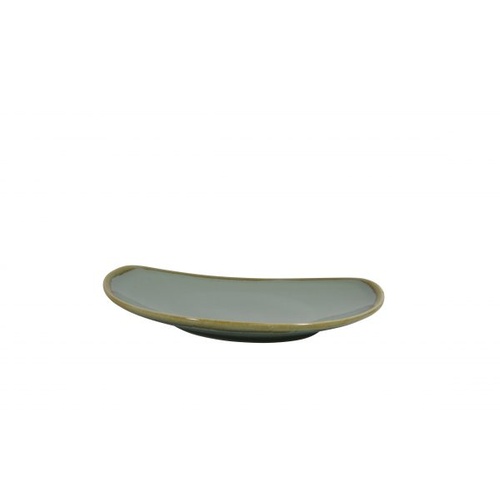 Coast Aqua Green Triangular Wide Plate 230Mm x 6