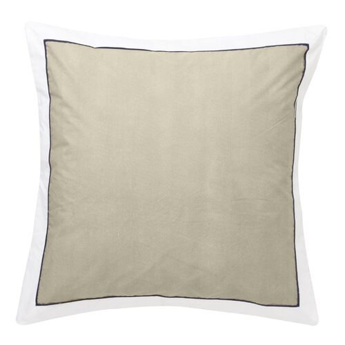Essex Olive European Pillowcase