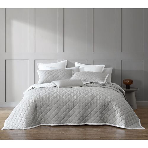 Bedspread Queen / King Essex Pewter Grey 