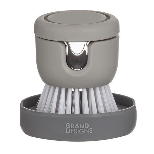 Grand Designs Kitchen Dish Brush with Soap Dispenser