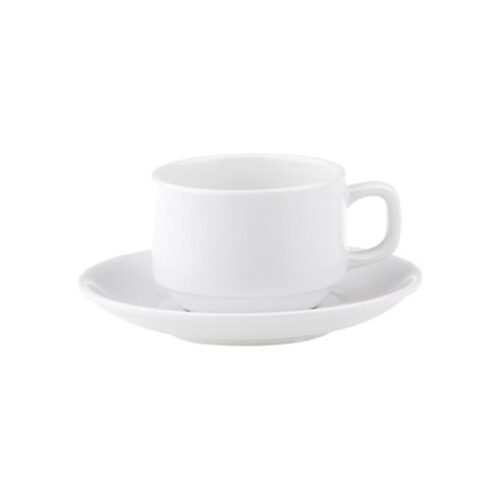 Royal Porcelain Chelsea 200ml Coffee Cup-0.20 Stackable x 48 (Larger Handle)