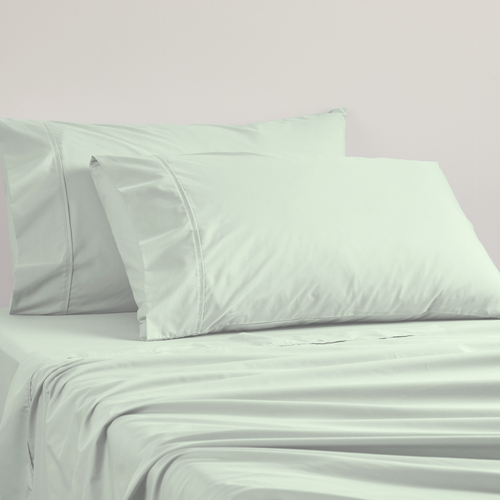 King Sheet Set 250TC Polycotton Percale - Sage