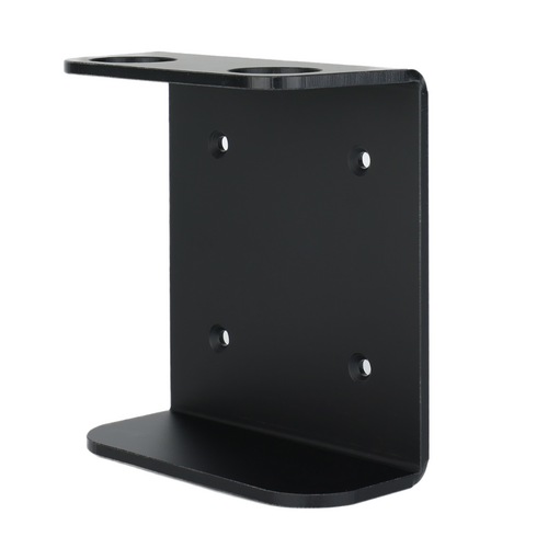 Alva Double Black Soap Dispenser Holder
