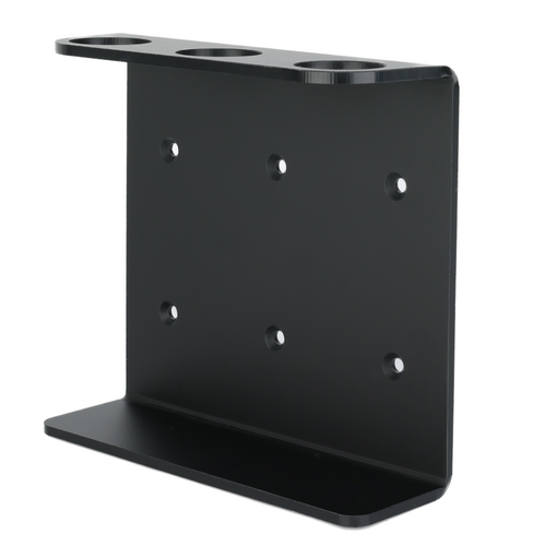 Alva Triple Black Soap Dispenser Holder