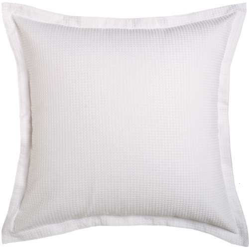 White Waffle European Pillowcase