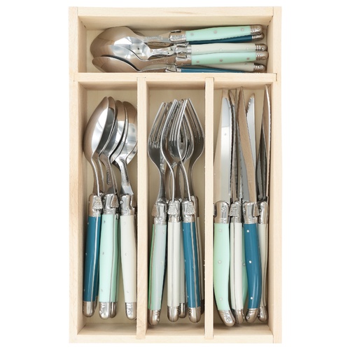 Debutant St Tropez / Stainless Steel 24 Pc Cutlery Set