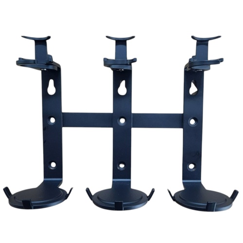 Sincerely Triple Black Soap DispenserHolder Tamper Proof 