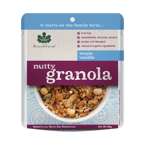 Nutty Granola - Maple Vanilla Sachet 45g x 20