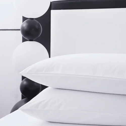 White Twin Pack Classic Percale Standard Pillow Case
