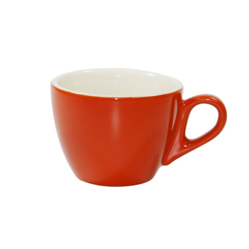 Brew-Saffron/White Flat White Cup 160Ml x 6