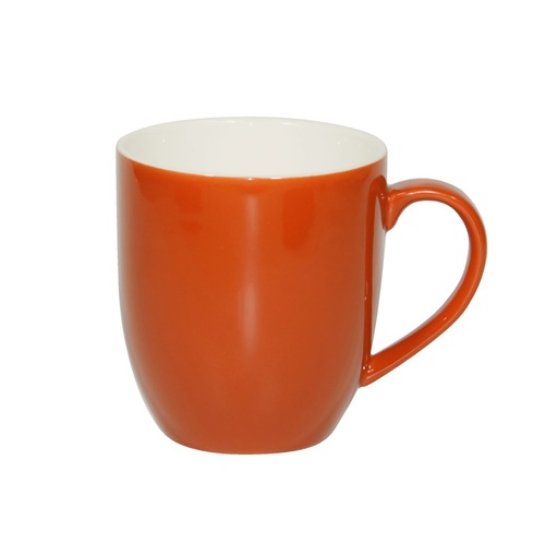 Brew-Saffron/White Mug 380Ml x 6