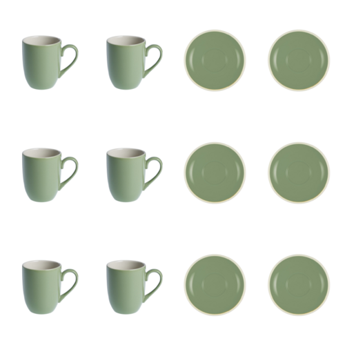 Kitchenware Cafe Table Top & Bar Cups & Mugs Brew Brew Mug & Saucer Sets