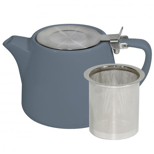 Brew Stackable Teapot 500Ml Steel Blue