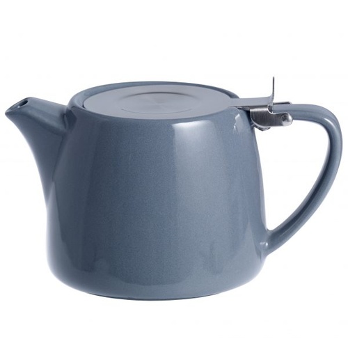 Brew Stackable Teapot 600Ml - Steel Blue