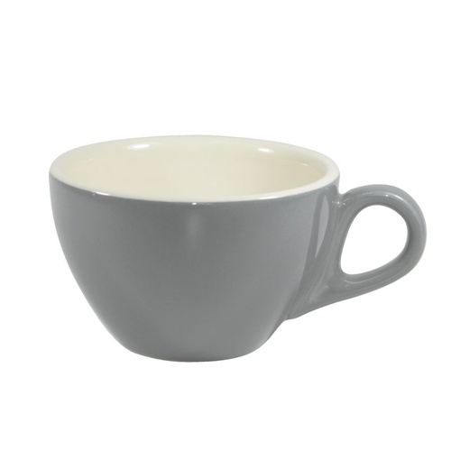 Brew-French Grey/White Latte Cup 280Ml x 6