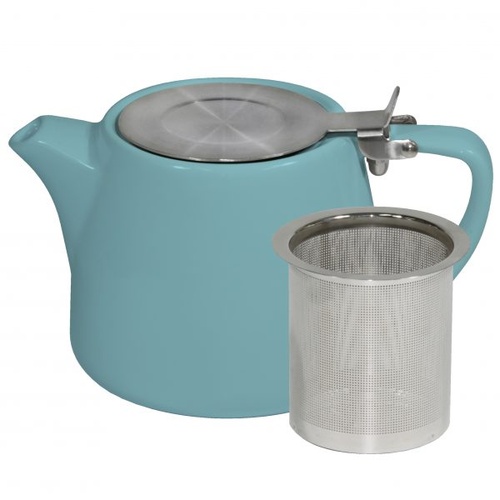 Brew-Maya Blue Stackable Teapot 500Ml