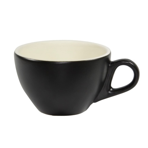 Brew-Smoke/White Matt Latte Cup 280Ml x 6