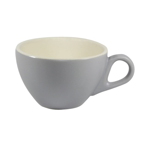 Brew-Silver Ice/White Matt Latte Cup 280Ml x 6