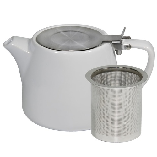 Brew-White Stackable Teapot 500Ml w Infuser