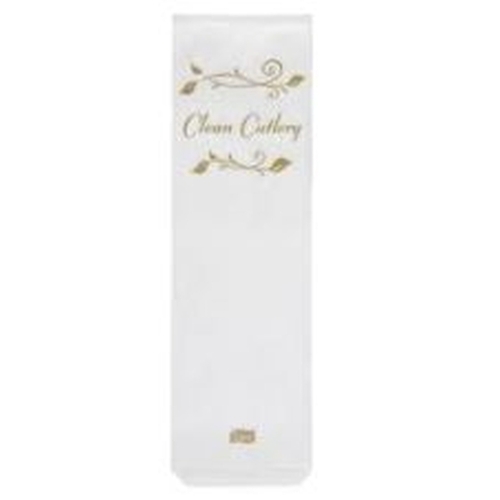 Disposable Cutlery Bag White x 1000
