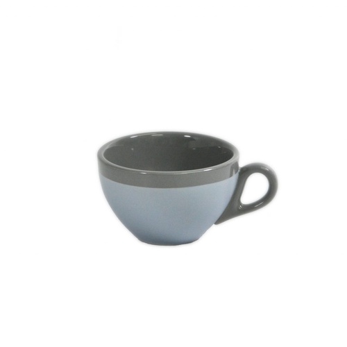Brew-Silver Ice Matt/Gloss Matt Cappuccino Cup 220Ml x 6