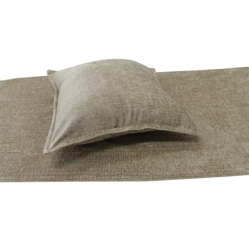 Parker Mocha Beige Square Cushion