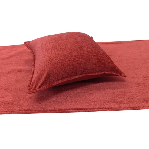 Parker Russett Red Square Cushion