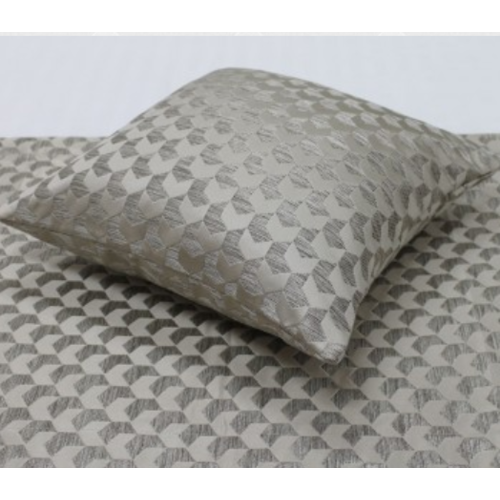 Regency Jacqard Champagne Cushion
