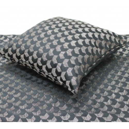 Regency Jacquard Square Cushion Ink Blue