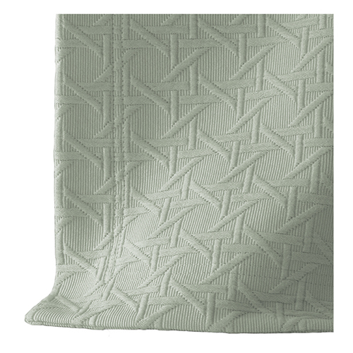 Single / Double Villa Matelasse Sage Green Coverlet 