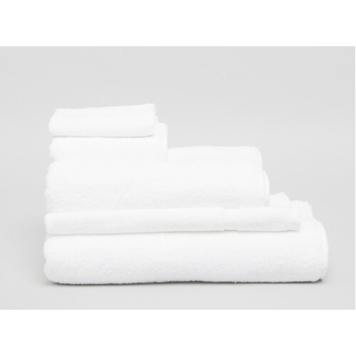 White Face Washer Deluxe  Commercial 470gsm