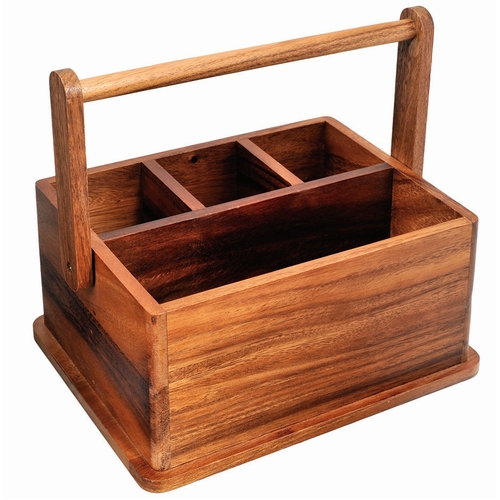 Davis & Waddell Acacia Wood Caddy Natural