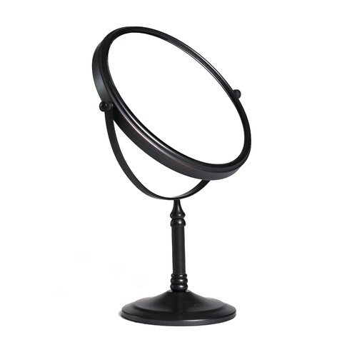 Magnifying Makeup Mirror Tabletop - Black 5X Magnifier