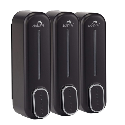 Triple Soap Dispenser 300ml - Black