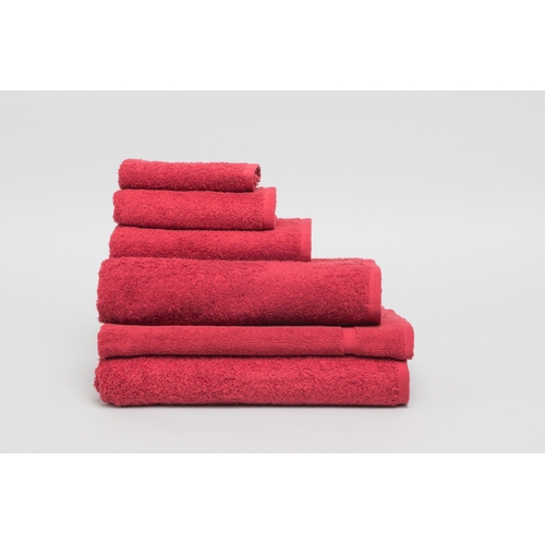 Elite Large Hand Towel - Red