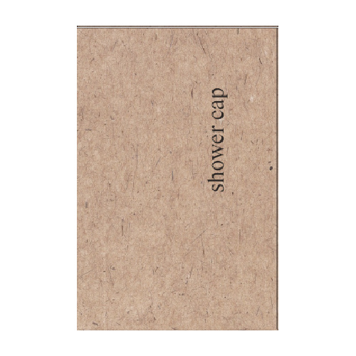 250 x Cornstarch Shower Cap Kraft Paper Boxed 