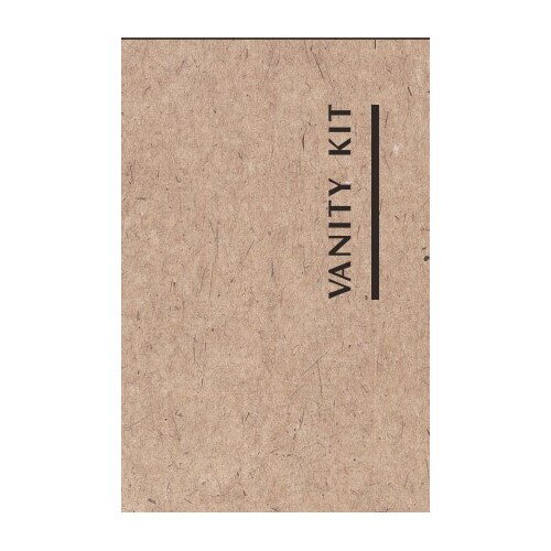 Sample Kraft Paper Boxed Vanity Kit