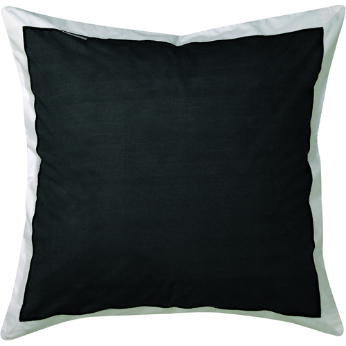 European Pillowcase Essex Charcoal Grey