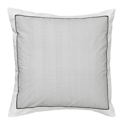 European Pillowcase Essex Pewter Grey