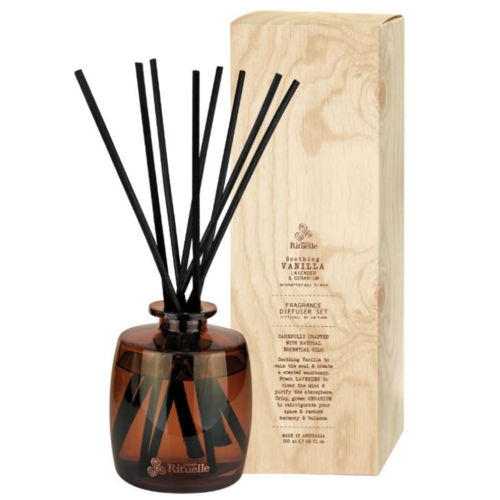 Vanilla, Lavender & Geranium Fragrance Diffuser Set
