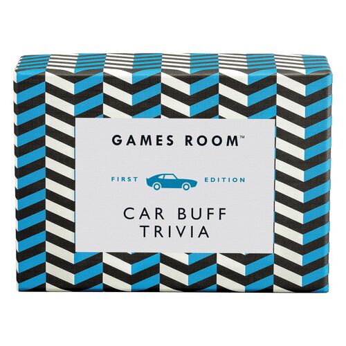 Games Room Car Buff Trivia New Version Multi-Coloured