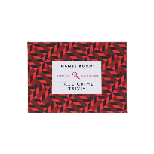 Games Room True Crime Trivia Red