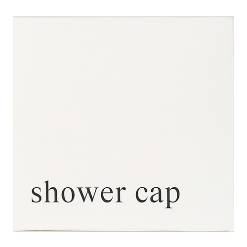125 x Cornstarch Shower Cap White Boxed