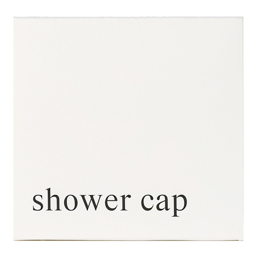 125 x White Boxed Cornstarch Shower Cap