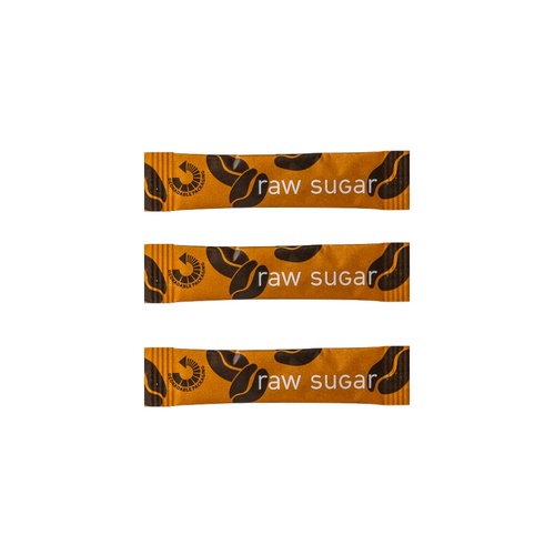 2000 x Cafe Style Raw Sugar Sticks 