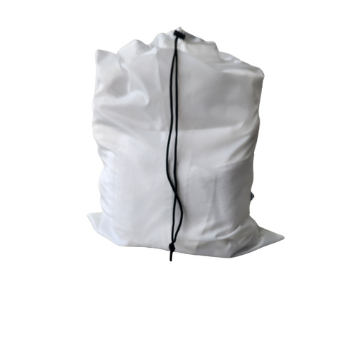 Tall Commercial Laundry Bag White