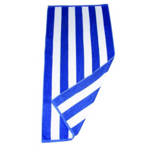 Havana Striped Beach & Pool Towel Blue X 5